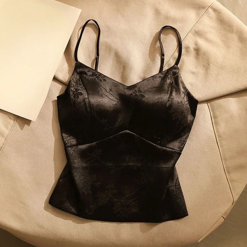 MARIA™ SILK SATIN TOP