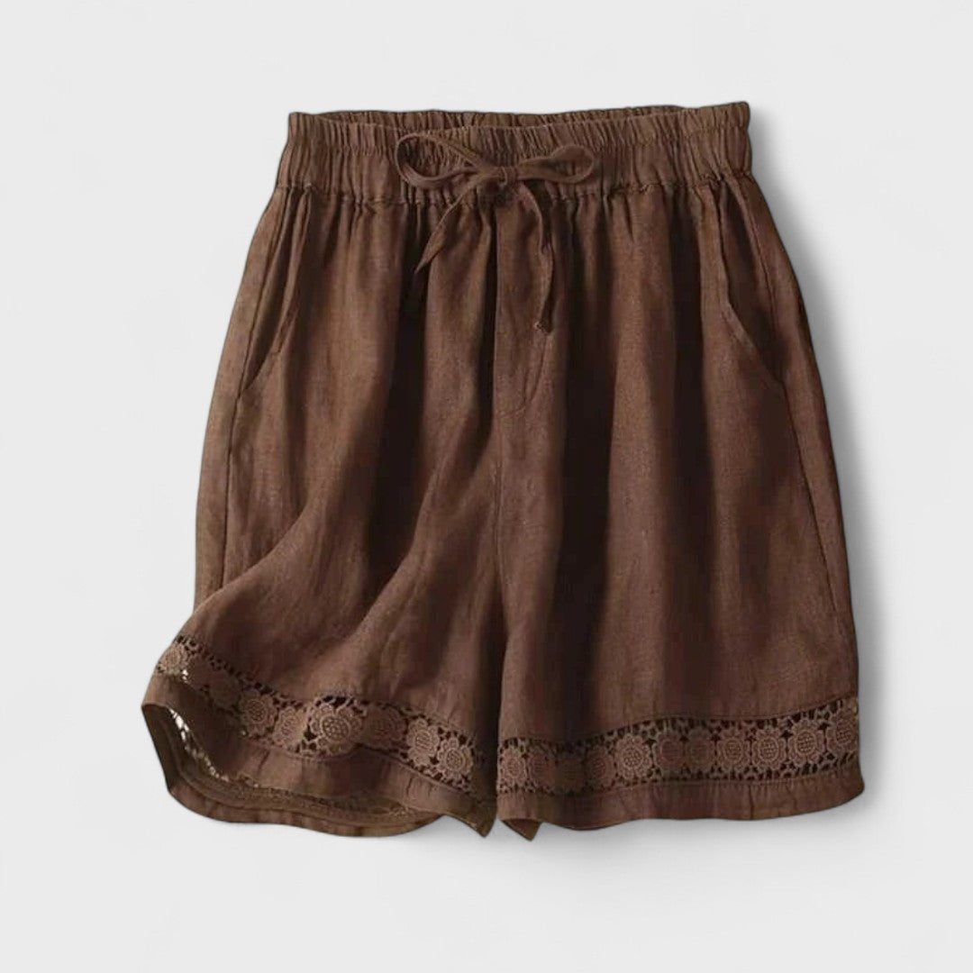 The Rica Linen Shorts