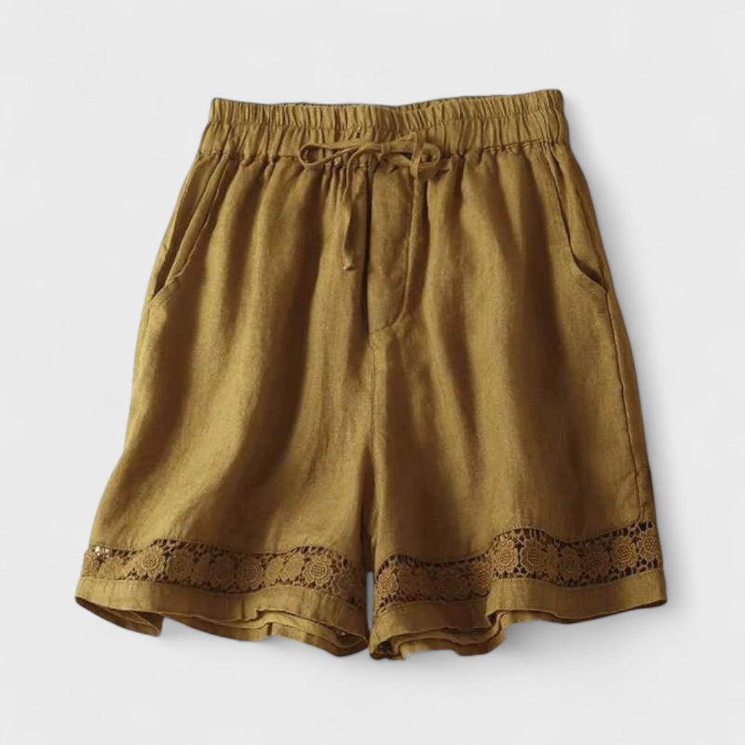 The Rica Linen Shorts