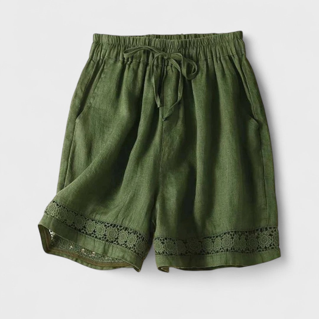The Rica Linen Shorts