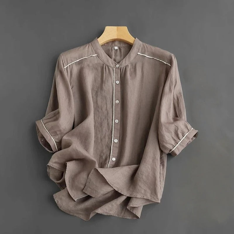 LIA LINEN SHIRT