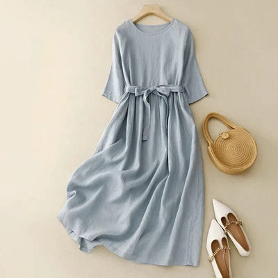 EMMA LINEN DRESS