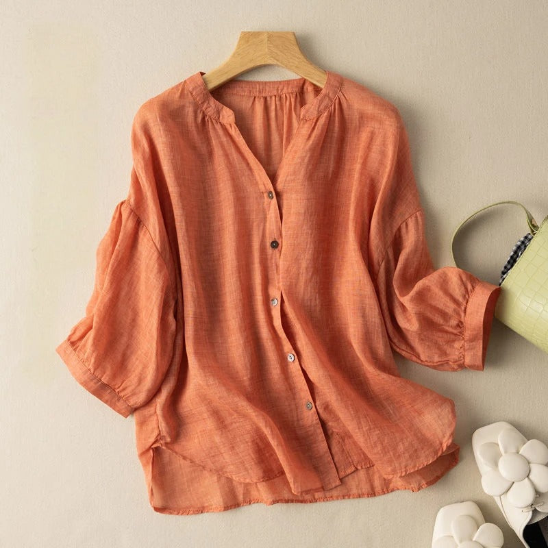 ELLA LINEN SHIRT