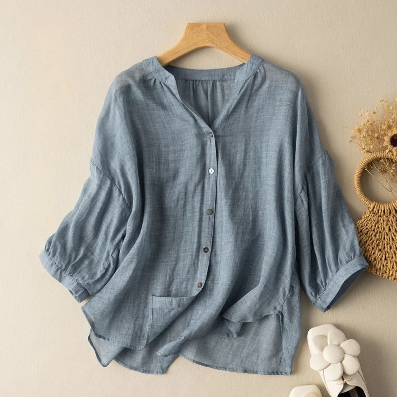 ELLA LINEN SHIRT