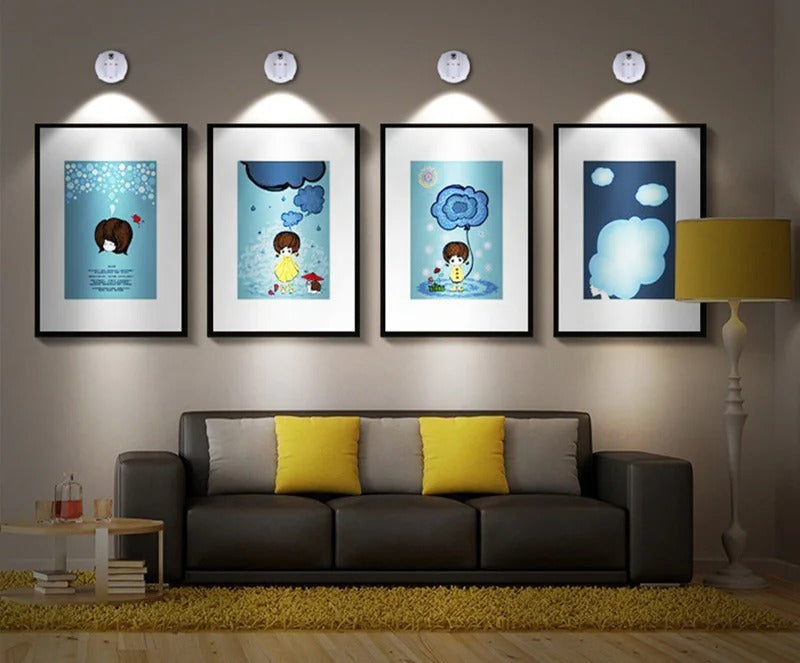 GlowAura™ Wireless Spotlight — Transform Your Space Instantly with Effortless, Cord-Free Glow