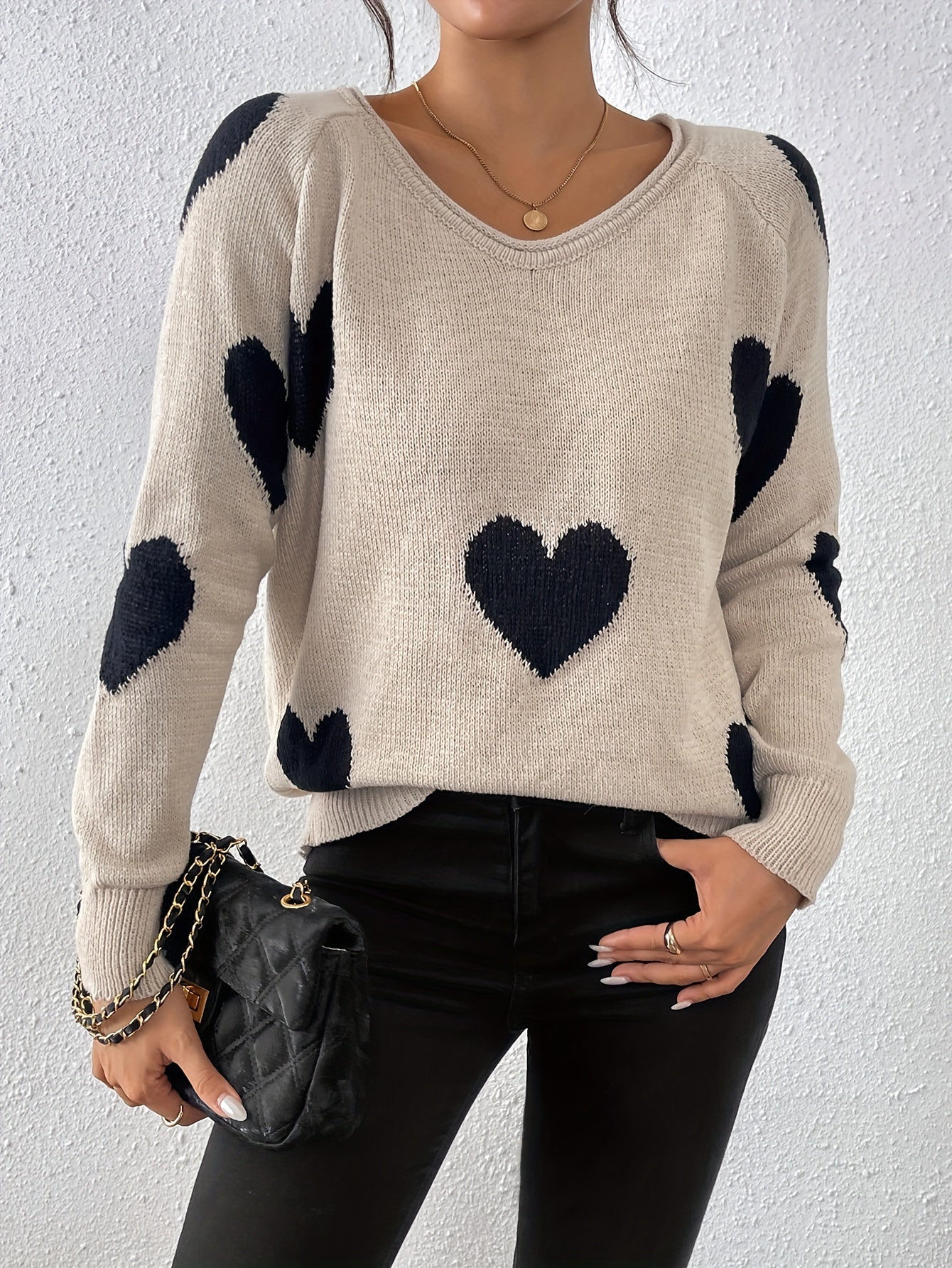 Lory | Elegant Long-Sleeve Knit Pullover