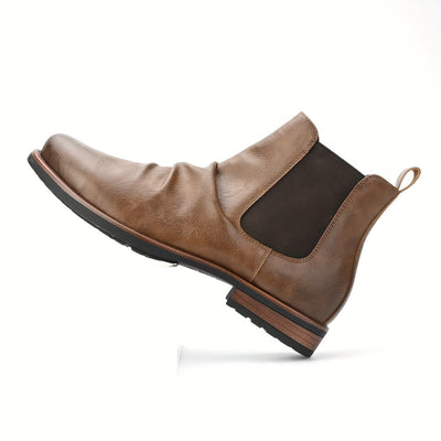 Corrado Zambelli Leather Chelsea Boots