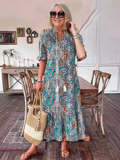 Joanne | Boho Tiered Dress