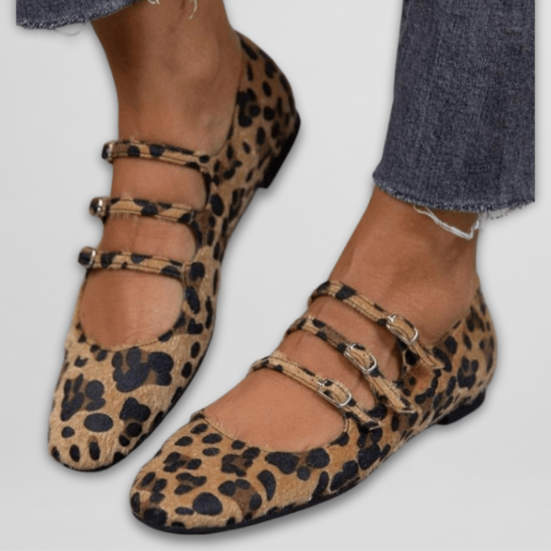 Liv™ | Animal Print Ballerina