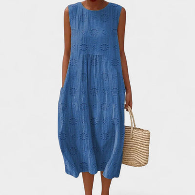 MADELINE | RELAXED EMBROIDERED DRESS