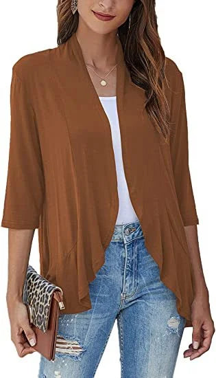 Avencea - Lightweight, Casual Cardigans with Open Front for Women