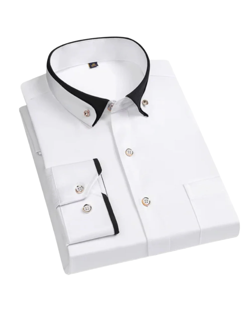 Collario – Men’s Contrast Collar Dress Shirt