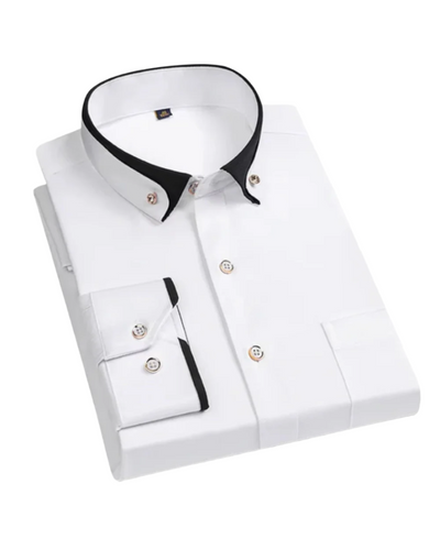 Collario – Men’s Contrast Collar Dress Shirt