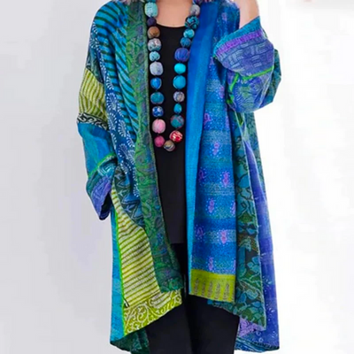 Women's bohemian kimono cardigan for effortless charm