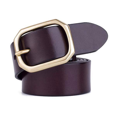 VINTAGE COWHIDE BELT 58689197W