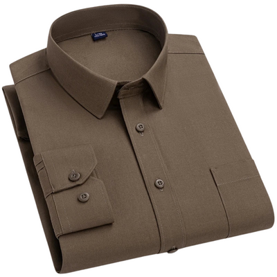 Formaro – Men’s Solid Tactical Dress Shirt