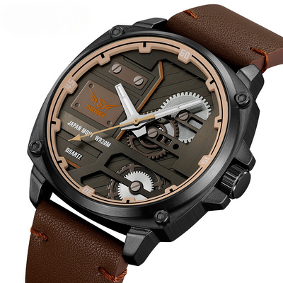 Harry Melbourne® - Quartz Leather Men's Watch