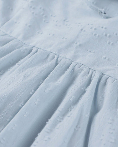 Women's Beach Cover-Up Dress - Lightweight Relaxed Fit - V-Neck 3/4 Sleeve