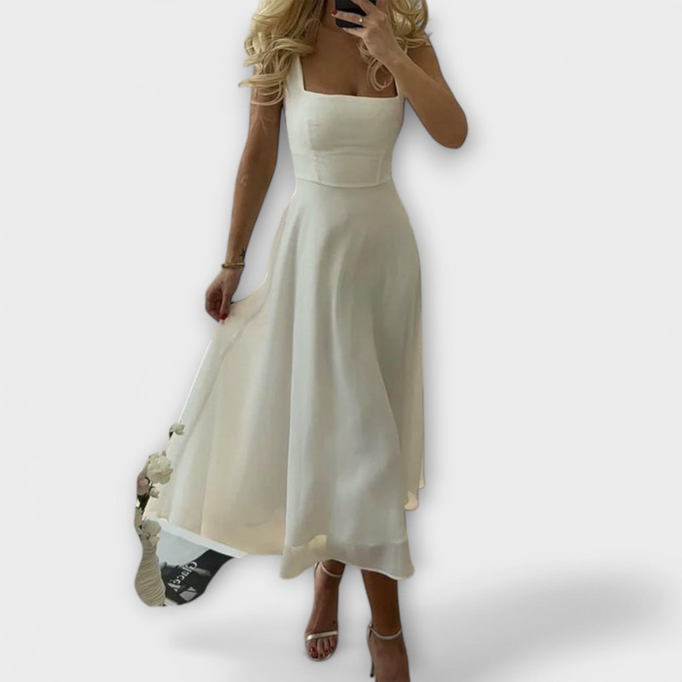Rhazmiel | Elegant Sleeveless Dress