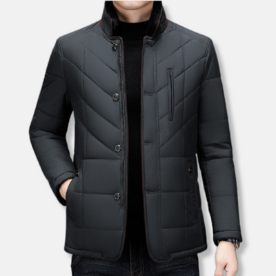 Cavaliere – Quilted Stand-Collar Jacket