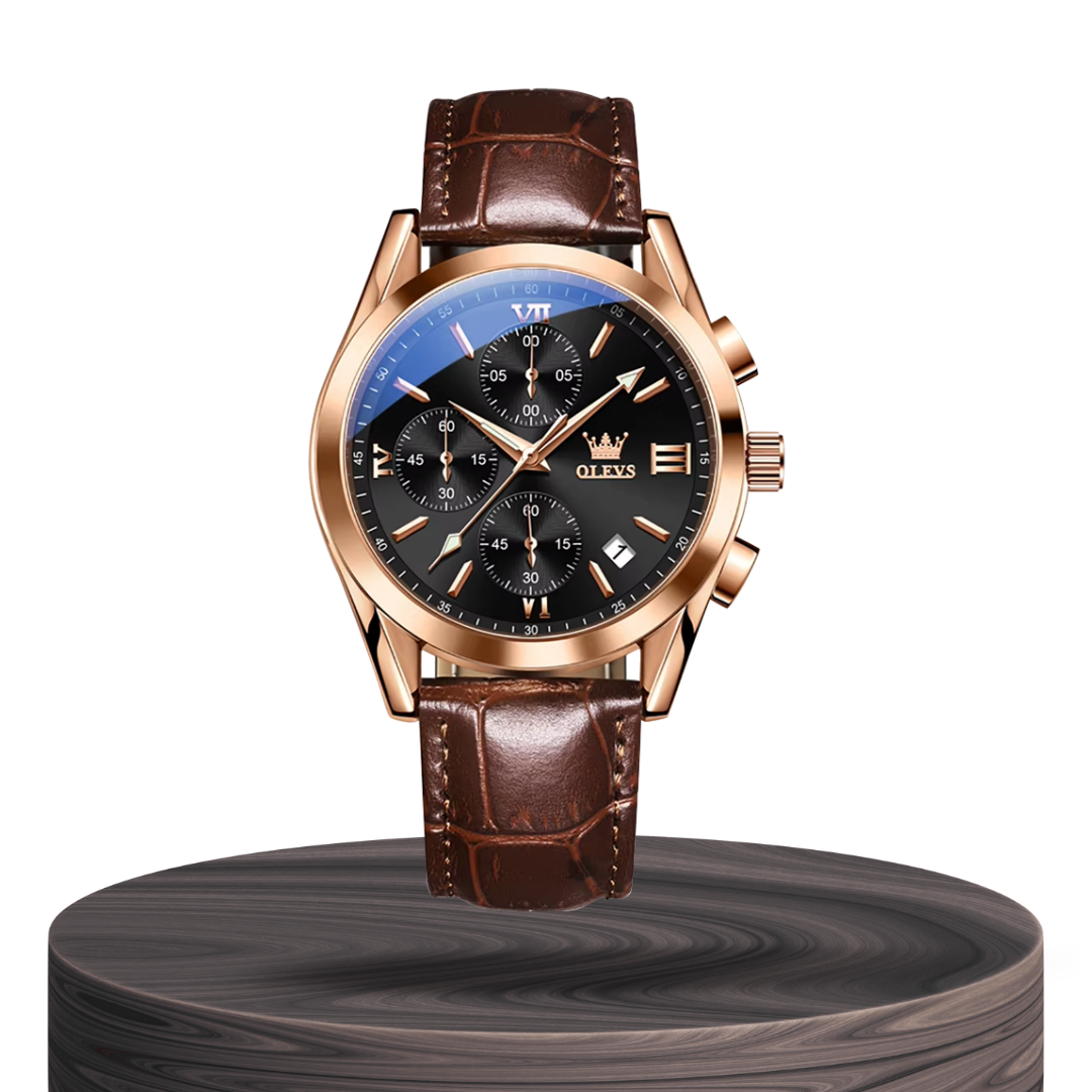 Dean | Radiant Quartz Chronograph Watch | 40mm