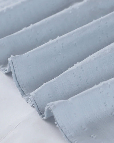 Women's Beach Cover-Up Dress - Lightweight Relaxed Fit - V-Neck 3/4 Sleeve