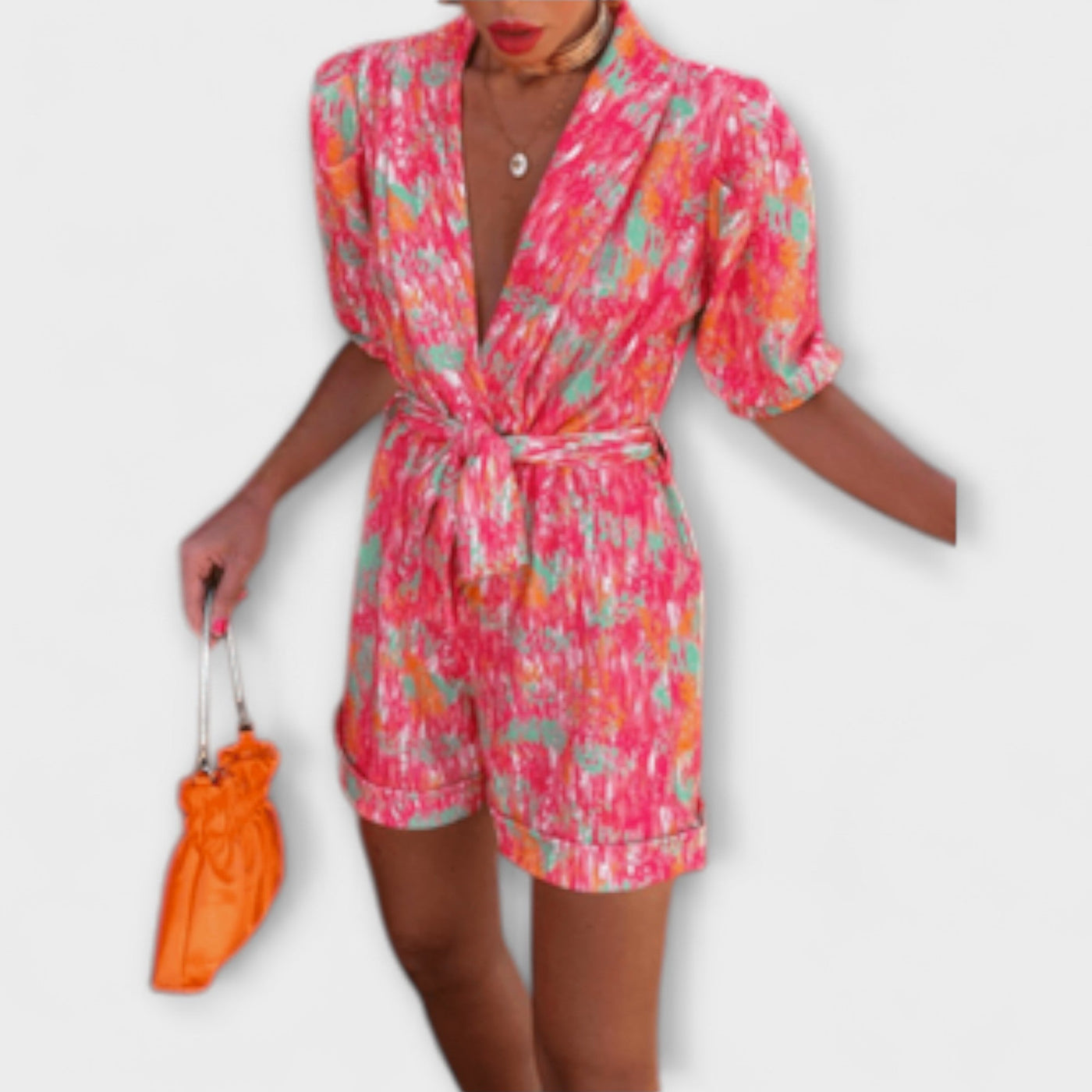 Paola - High-Waisted Jumpsuit