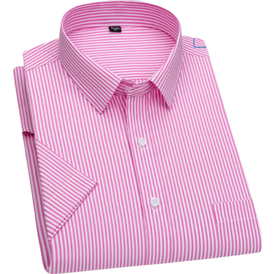 Stravero – Men’s Classic Striped Dress Shirt
