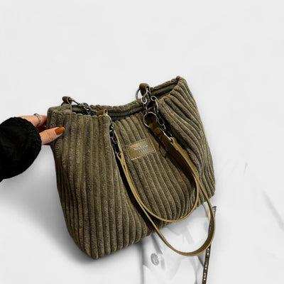 Lublanca - Soft Cord Shoulder Bag