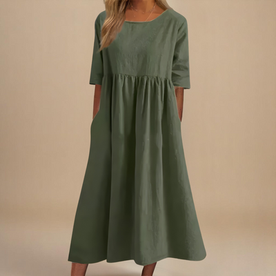 Shelli | Flattering Cotton Dress
