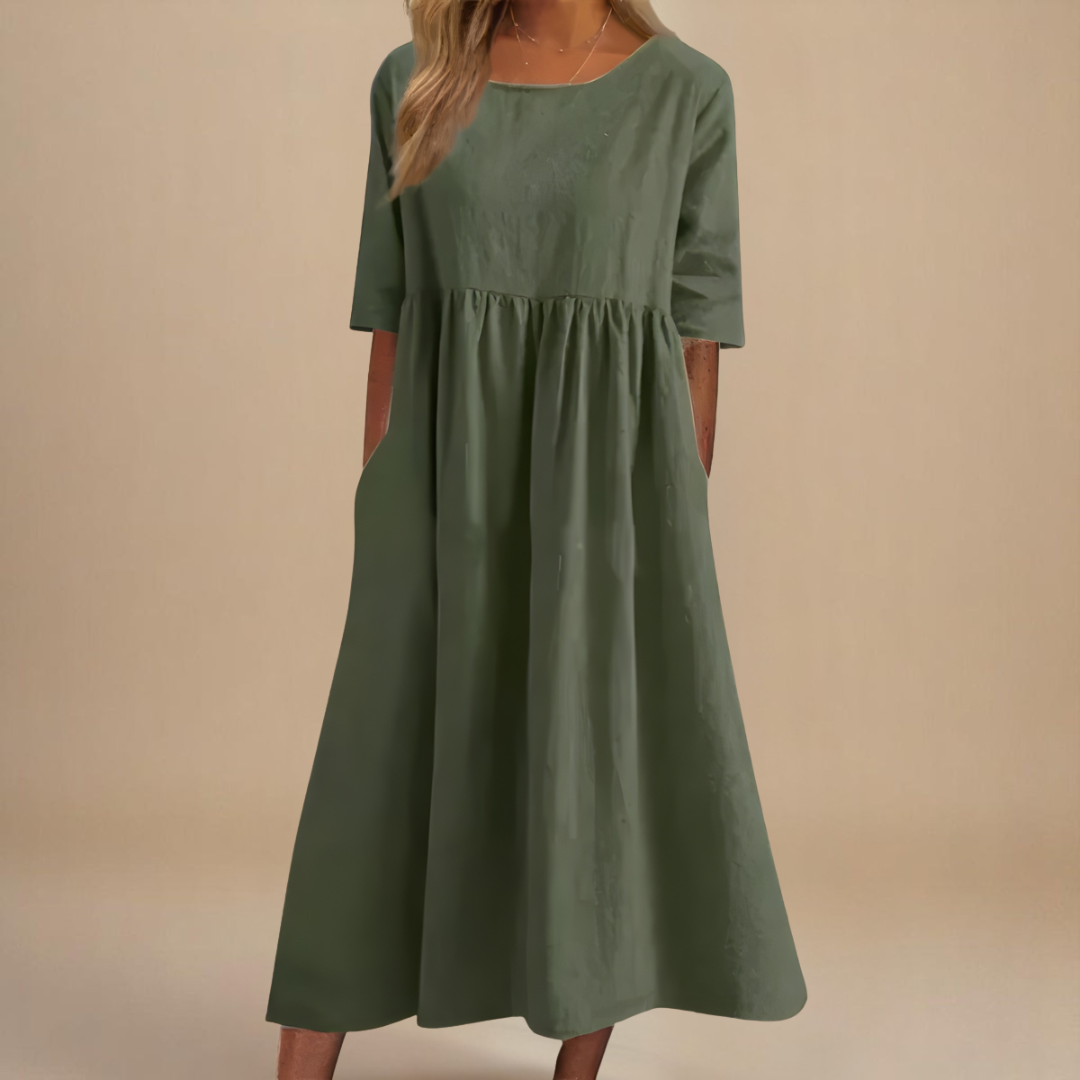 Eliza | Elegant Loose-Fit Maxi Dress