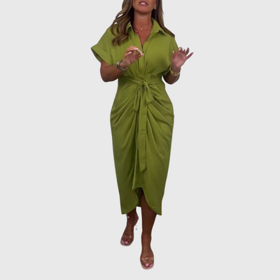 Tamara | Ribbon-Tie Charm Dress