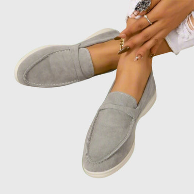 Molly | Elegant Suede Loafers