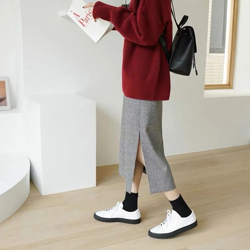 Julia | Soft High-Neck Knit Sweater