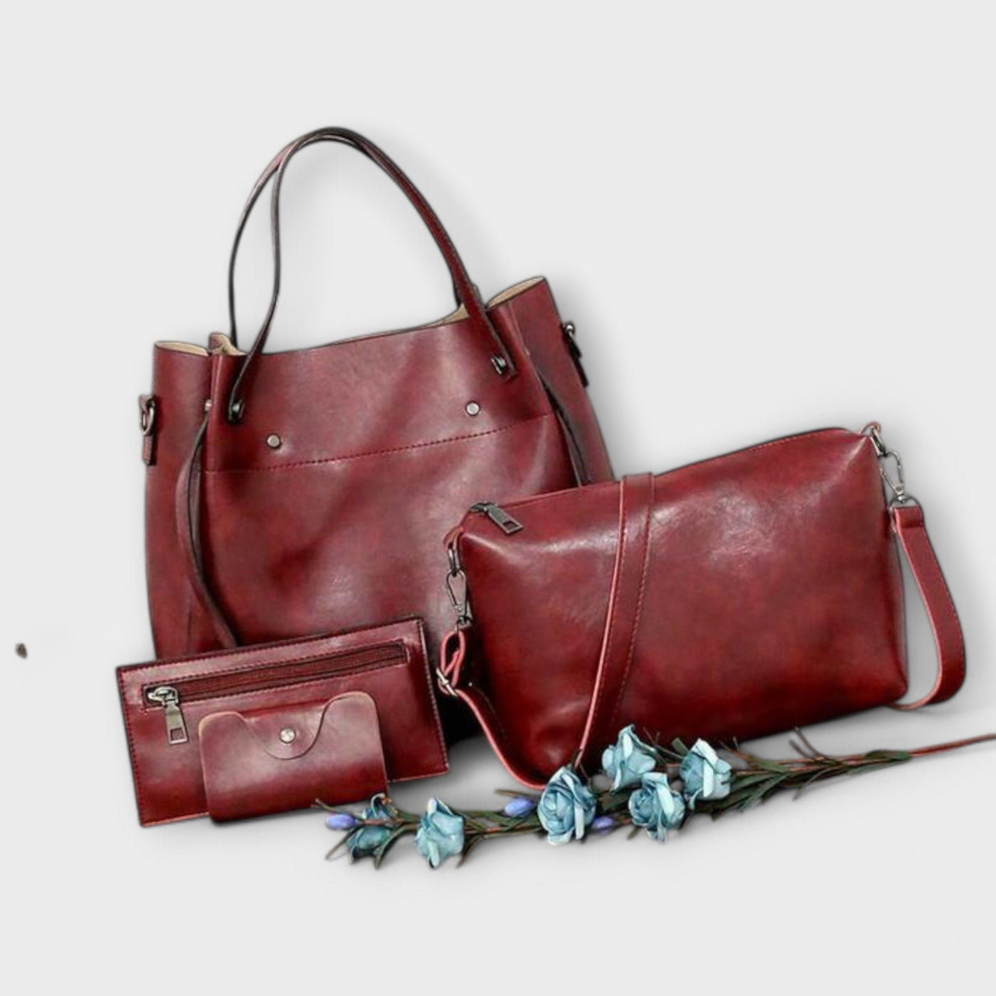 Lublanca - 4-Piece Vintage Bag Set