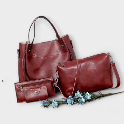 Lublanca - 4-Piece Vintage Bag Set