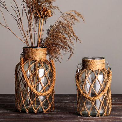 CoastalCharm Vintage Glass Vase