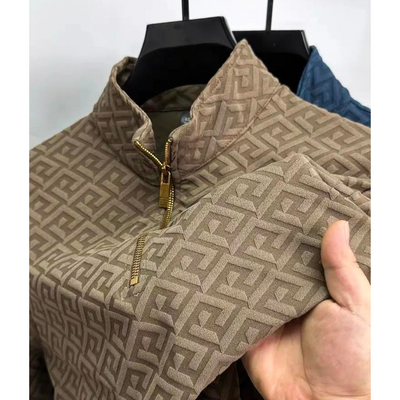 Paolo Uccello Cashmere Zipper Pullover