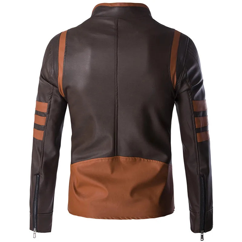 Classic Avencea Leather Jacket – Robust Men's Fashion in Timeless Design