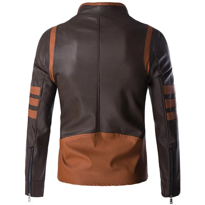 Classic Avencea Leather Jacket – Robust Men's Fashion in Timeless Design