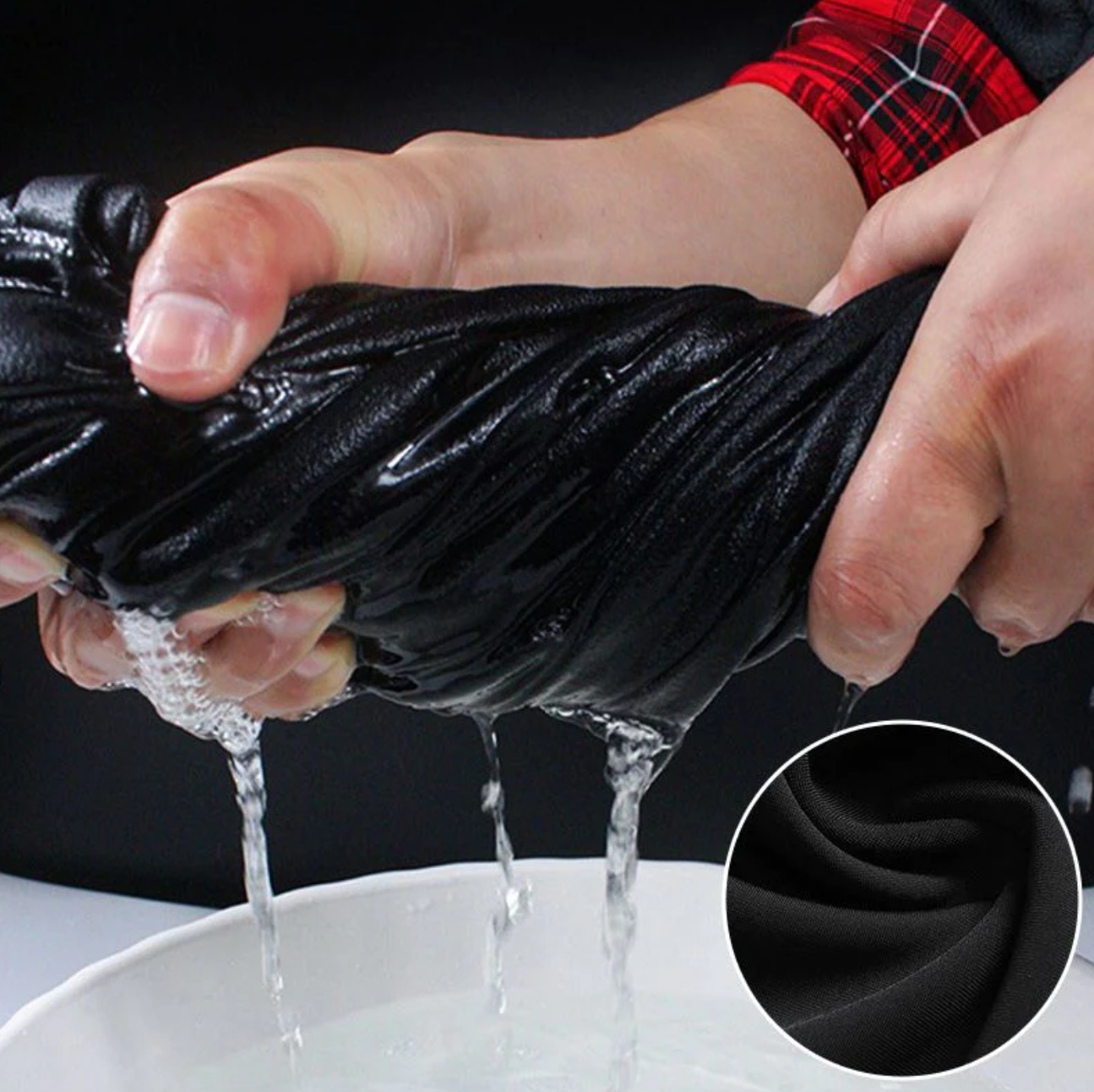 Avencea Men's Stretch Plush-Lined Trousers for Comfort and Style