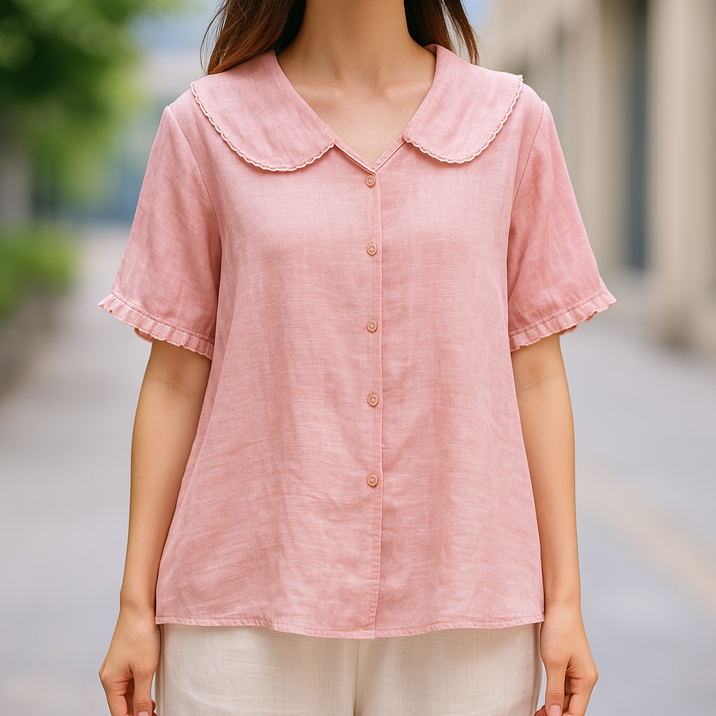 Brisella - Linen Blouse