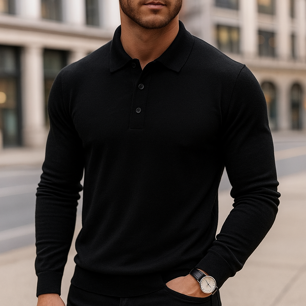 Cavario - Merino Wool Polo