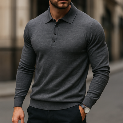 Cavario - Merino Wool Polo