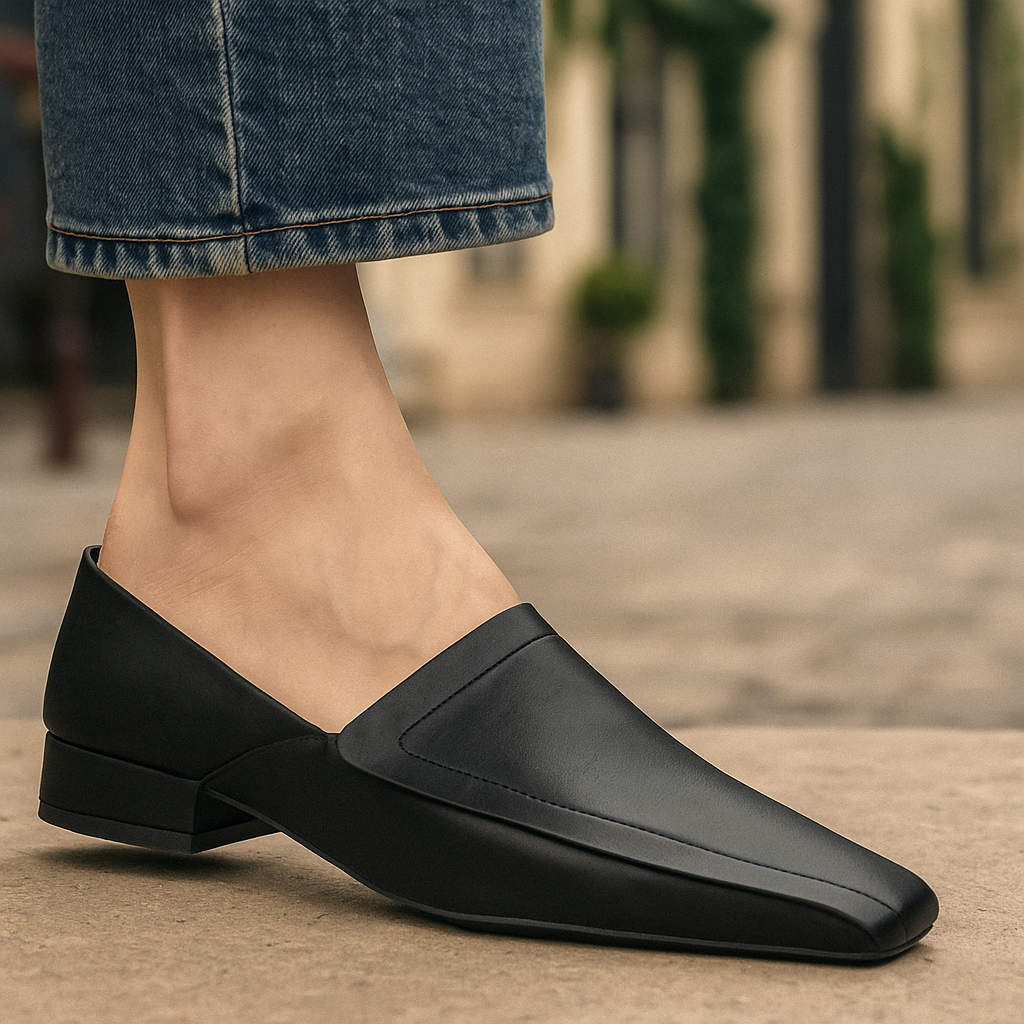 Aurelia - Leather Flats