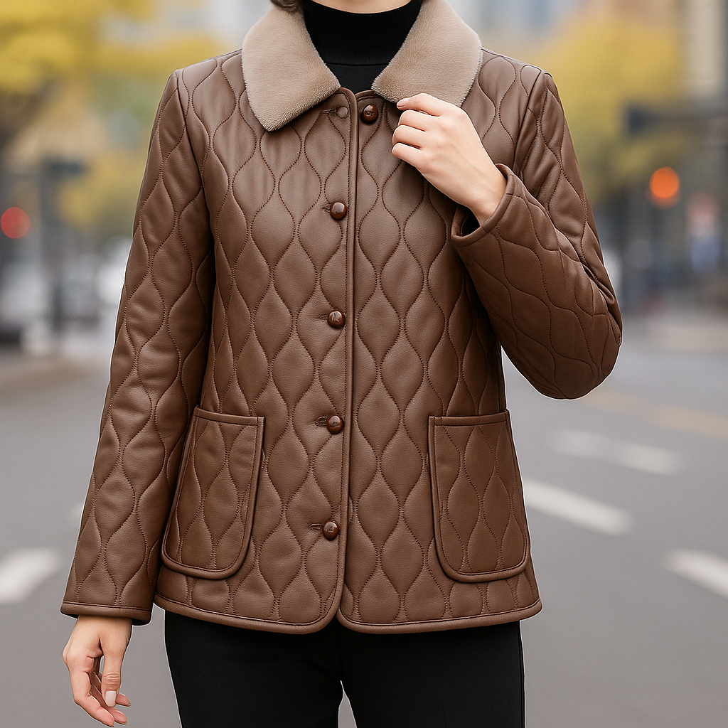 Giada - Fleece Cotton Jacket