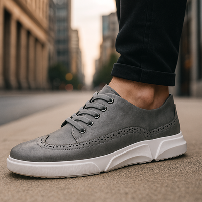 Corsa - Retro Leather Sneakers