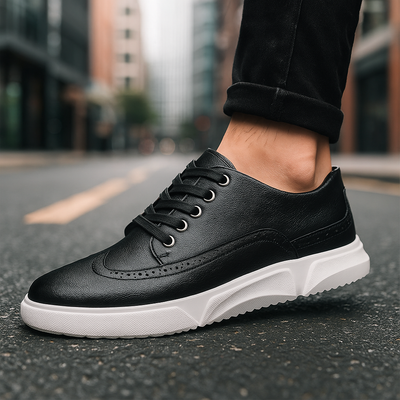 Corsa - Retro Leather Sneakers