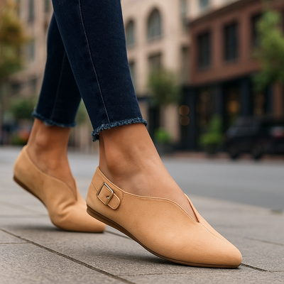 Carmella - Suede Leather Loafers