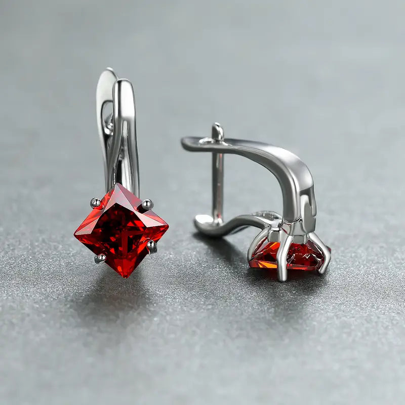 Sylvette Rubienne Earrings | White Gold 18k